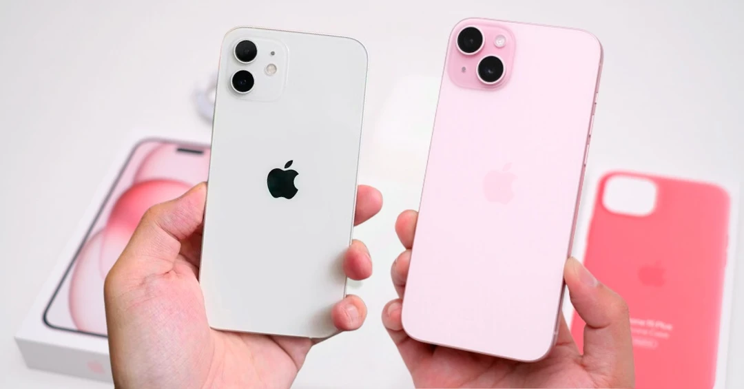So sánh iPhone 15 Plus và iPhone 12: Chọn to khỏe hay nhỏ gọn?