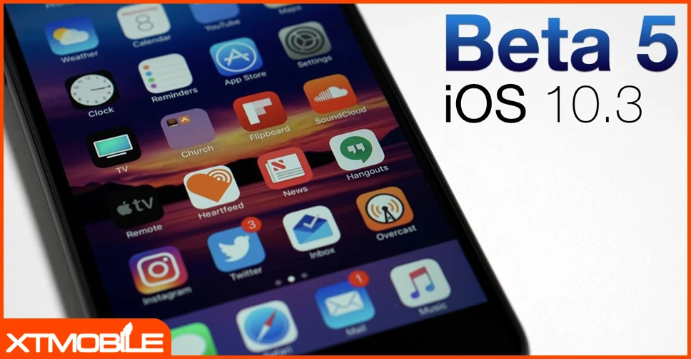 Apple bất ngờ tung tiếp bản cập nhật iOS 10.3 beta 5 cho thiết bị của mình