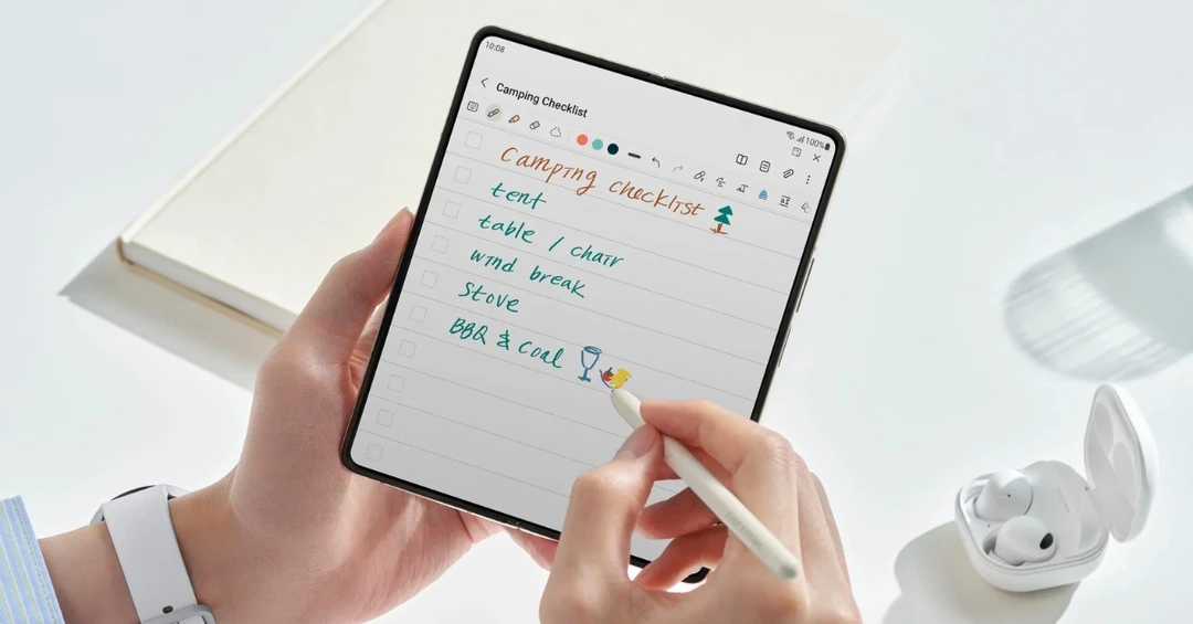 Galaxy Z Fold 7 sẽ mỏng như dòng Slim mà vẫn hỗ trợ bút S Pen