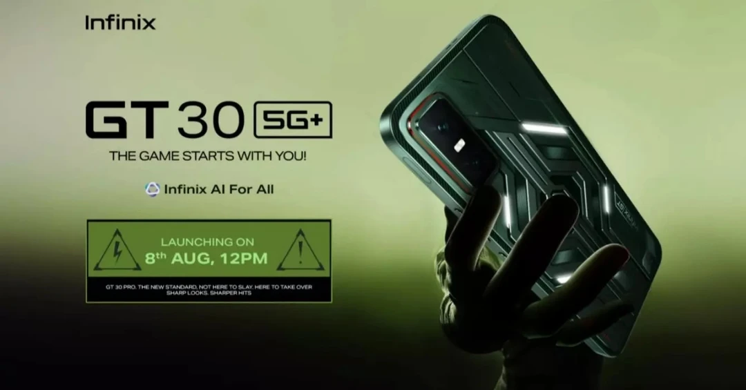 Infinix GT 30 5G+ ra mắt: Smartphone gaming giá rẻ màn hình 144Hz, có phím trigger Hỏi ChatGPT