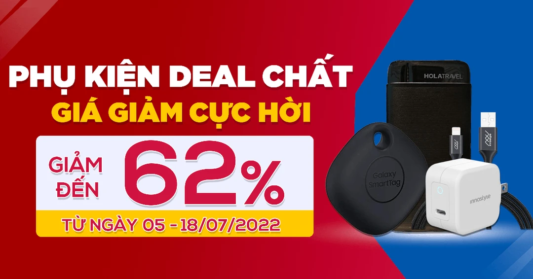 Mua phụ kiện chính hãng giá rẻ tại XTmobile, giảm đến 62%