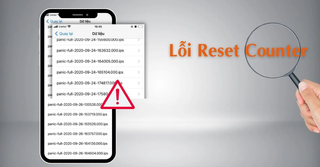 Cách kiểm tra iPhone cũ có bị lỗi Reset Counter không trước khi mua