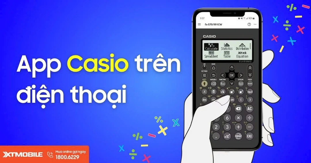 Top 5+ app máy tính Casio trên điện thoại Android, iOS