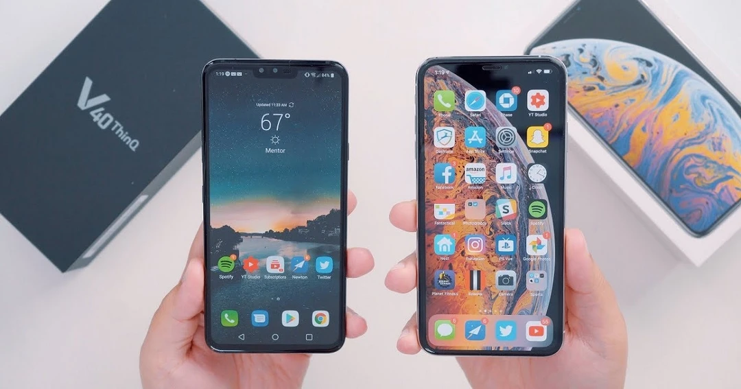 LG V40 ThinQ mới ra mắt liệu có đánh bại được iPhone Xs Max đình đám?
