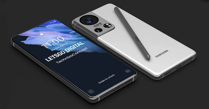 Chiêm ngưỡng concept Samsung Galaxy S22 Ultra cực đẹp với thiết kế camera độc lạ