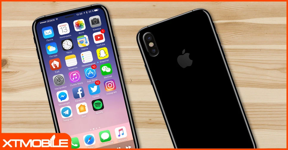 iPhone 8 lại tiếp tục “khoe khoang” bản vẽ chi tiết và mô hình thiết kế siêu
