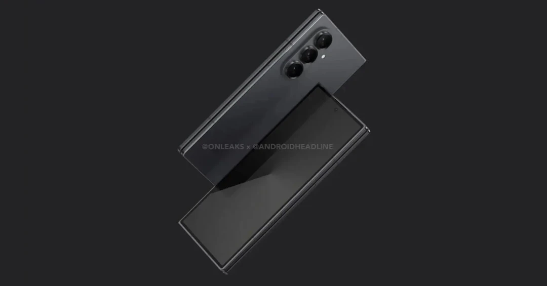 Galaxy Z Fold 7 rò rỉ ảnh render với thiết kế siêu mỏng chỉ 4.5mm