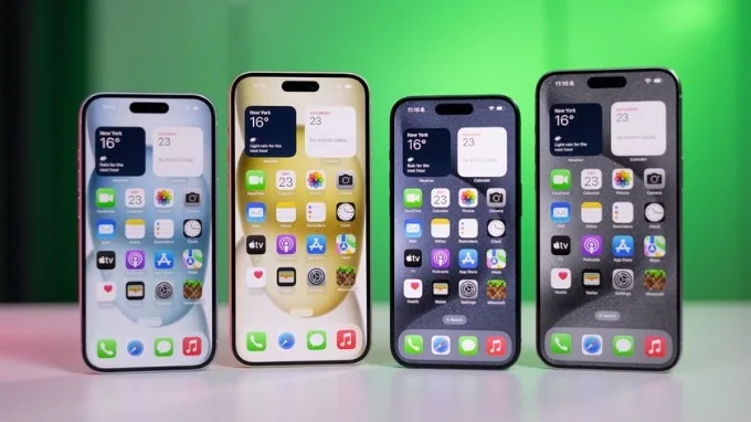 Dòng iPhone nào được dùng màn hình OLED?