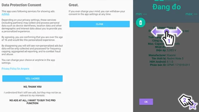 Cách kiểm tra tốc độ sạc thực tế của điện thoại Android/iPhone