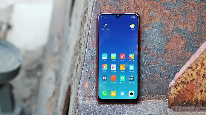 Màn hình Redmi Note 7 kích thước lớn
