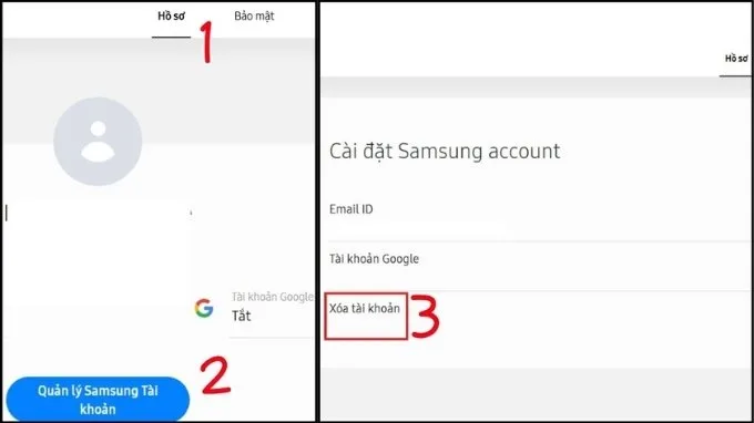 Cách xóa tài khoản Samsung khi không còn sử dụng