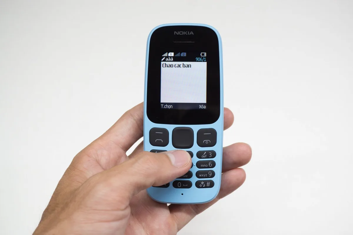 thiết kế Nokia 105 - xtmobile