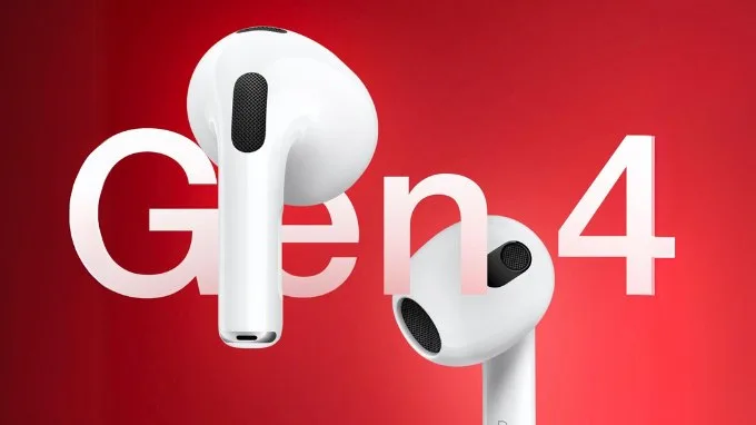 Airpods 4 sẽ có thiết kế và hộp sạc nâng cấp