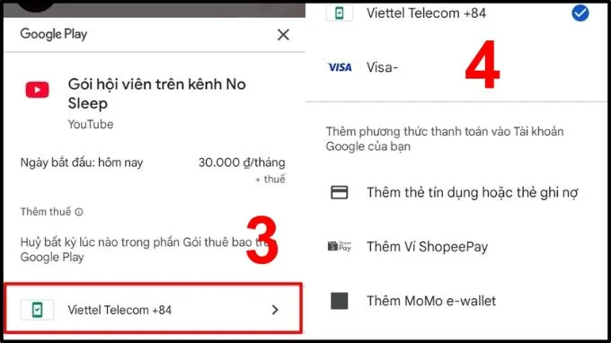 Hướng dẫn cách đăng ký hội viên Youtube trên thiết bị Android
