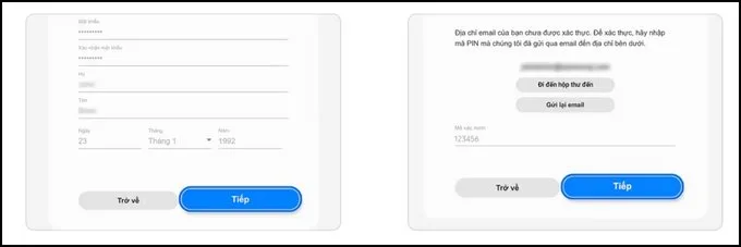 Cách tạo tài khoản Samsung trên máy tính