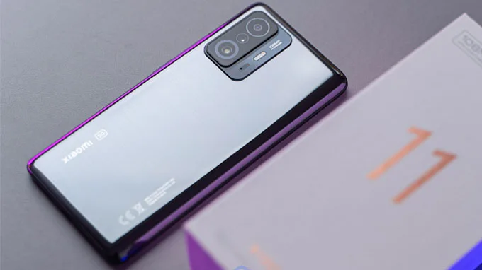 Ngoại hình bắt mắt của Xiaomi Mi 11T 5G