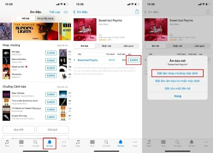 Sử dụng iTunes cài nhạc chuông cho iPhone