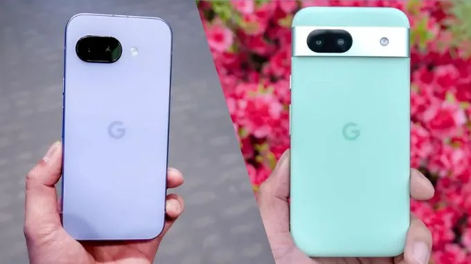 So sánh dung lượng pin của Pixel 9a và 8a
