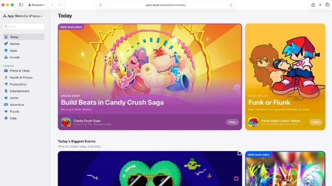 Apple chính thức ra mắt giao diện web cho App Store