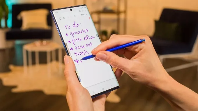 Bút S Pen giúp ghi chép, sáng tạo thuận lợi hơn