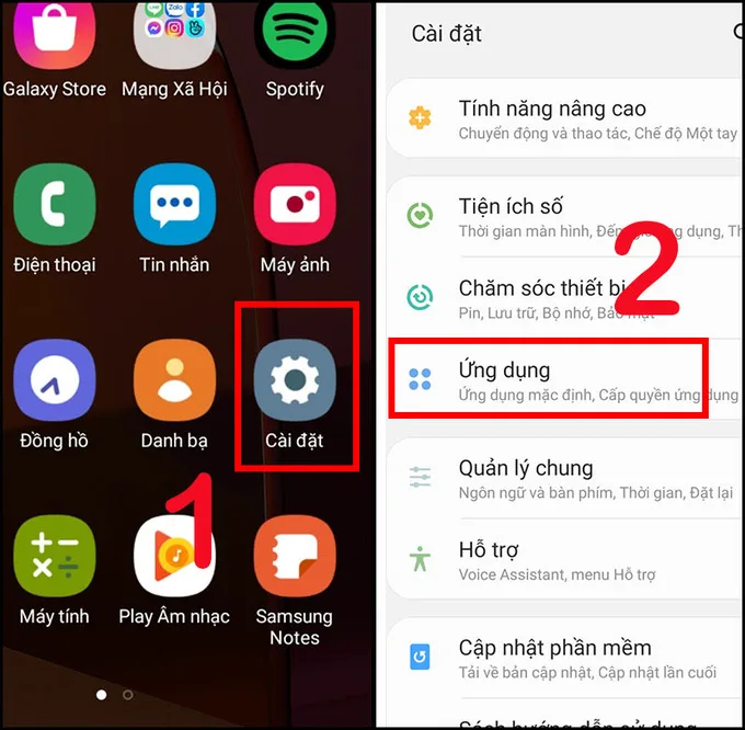 Mở Cài đặt và chọn Cài đặt bổ sung