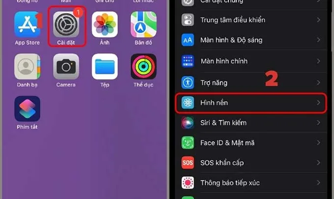 Cách cài hình nền cho iPhone 14 Pro