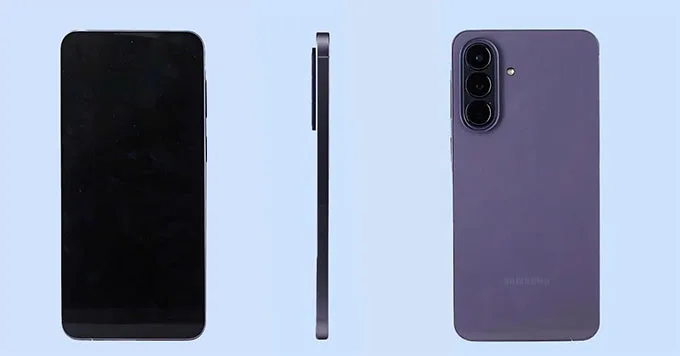 Hình ảnh Samsung Galaxy A57: Tiết lộ thiết kế mỏng nhẹ, ấn tượng