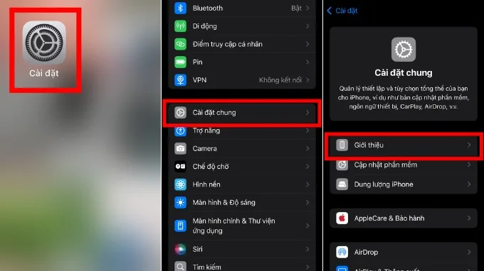 Cách đổi tên AirDrop trên iPhone, iPad