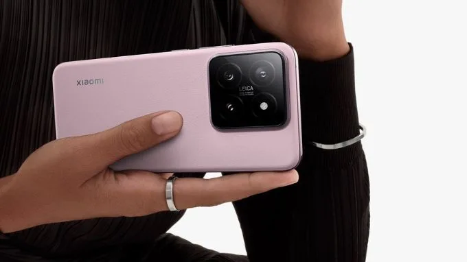 Xiaomi 14 có thiết kế khá mỏng nhẹ