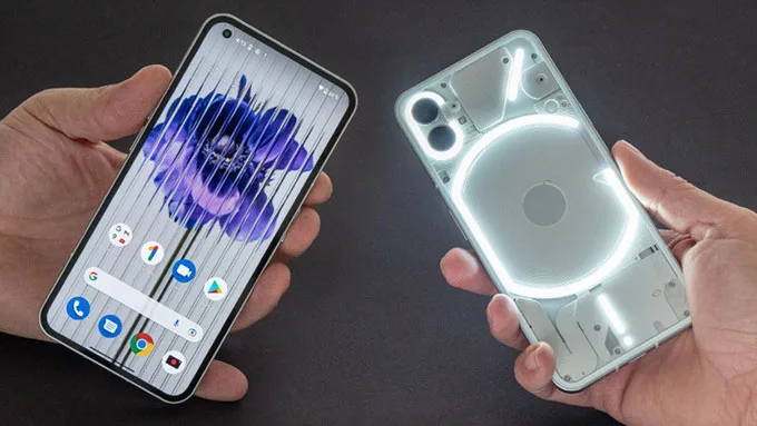 So sánh chi tiết OPPO Reno8 5G và Nothing Phone (1): cấu hình