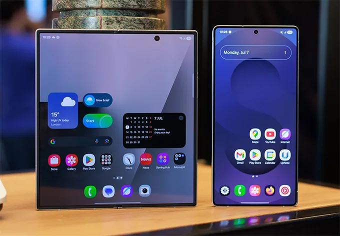 Cả Galaxy Z Fold 7 và S25 Ultra đều được trang bị chip Snapdragon 8 Elite