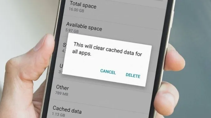 Dọn dẹp dữ liệu và cache