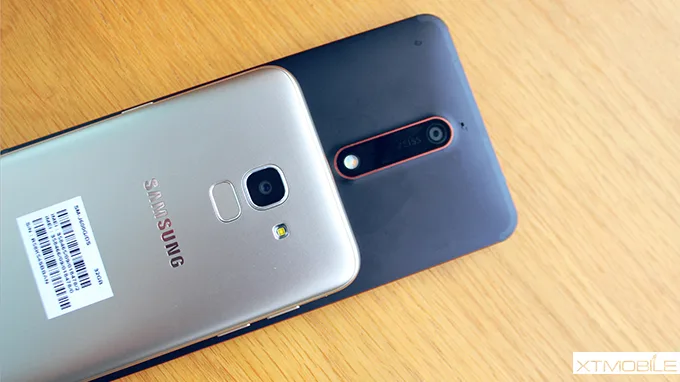 camera Galaxy J6 2018 và Nokia 6 2018 - xtmobile