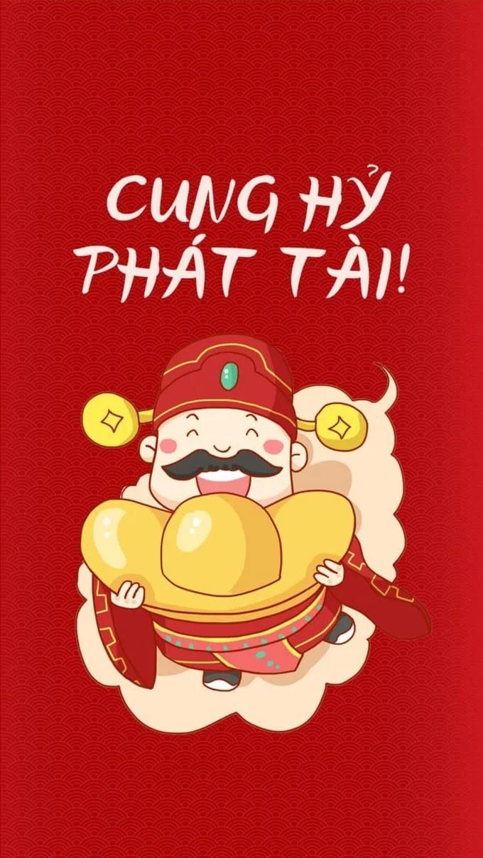 Hình nền Tết may mắn, tài lộc