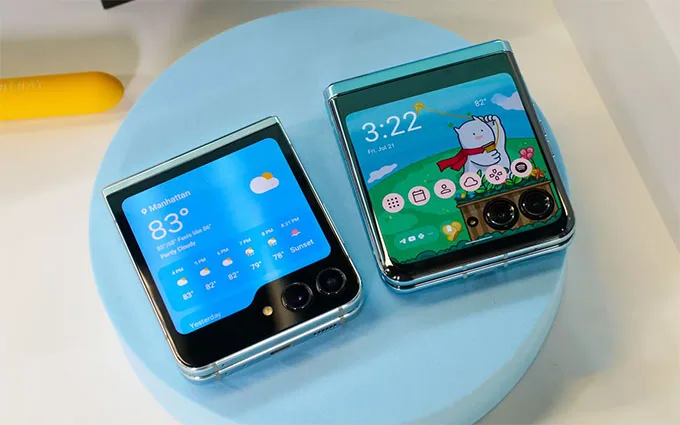 Bổ sung tính năng tiện ích trên màn hình phụ Galaxy Z Flip 6