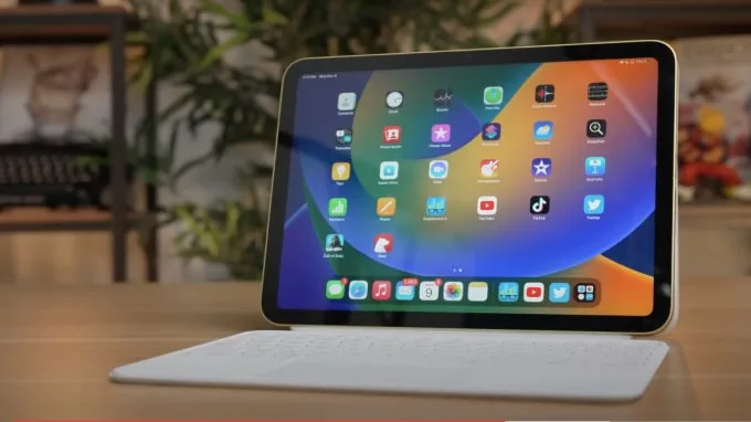 Màn hình iPad Gen 10 có kích thước 10.9 inch