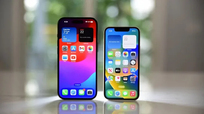 Cả hai thiết bị đều sở hữu màn hình sắc nét