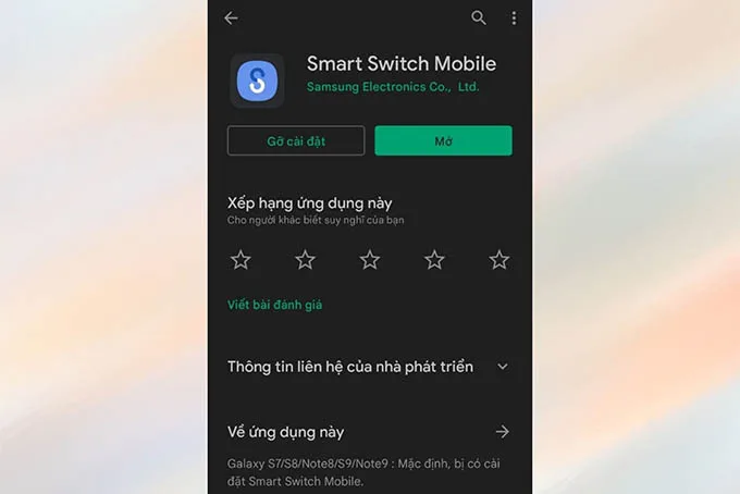 Cách chuyển dữ liệu từ điện thoại cũ sang Samsung S24 series cực nhanh bằng QR Code