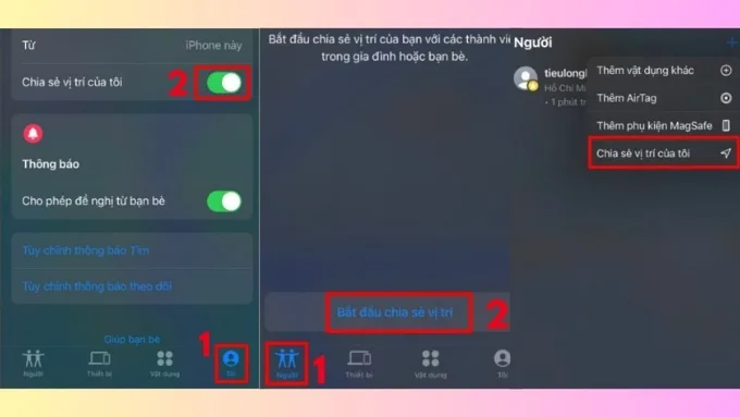 Cách tìm iPhone bị mất qua Find My Friends