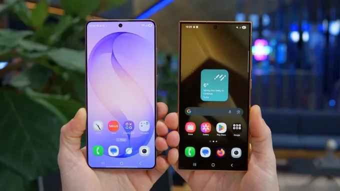 So sánh Galaxy S26 Ultra và Galaxy S24 Ultra về màn hinh