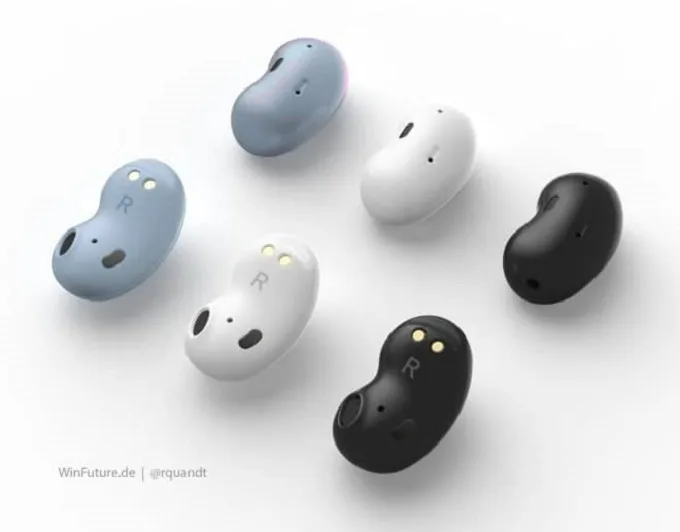 Ảnh render từ thông tin của Galaxy Buds Bean