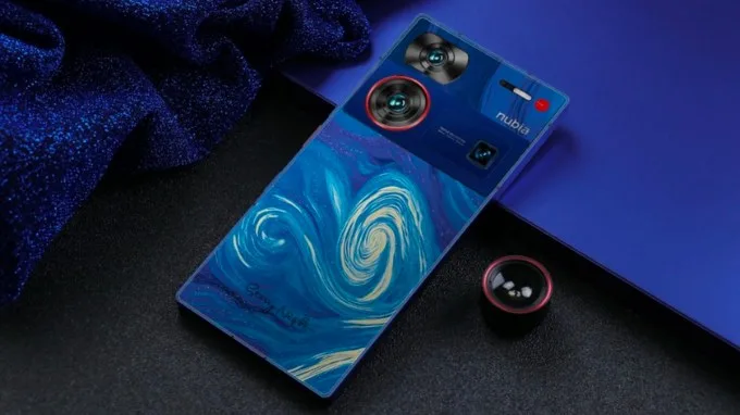 Tùy chọn màu Starry Night cực đẹp mắt của Nubia Z60 Ultra