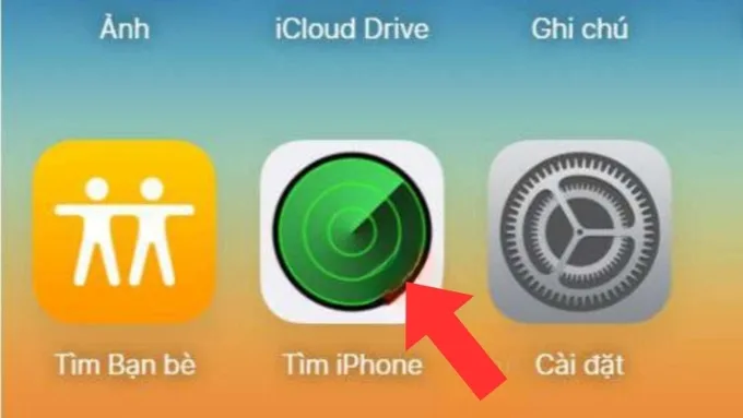 Tìm iPhone khi bị mất qua Find My iPhone bước 3
