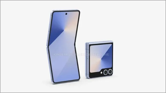 Lộ diện hình ảnh thiết kế của Samsung Galaxy Z Flip 7