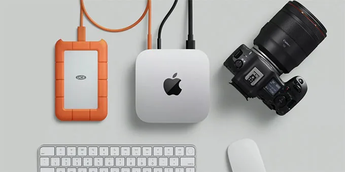 Mac Mini M4 có kích thước nhỏ gọn, tính di động cao