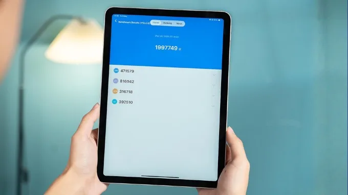 Hiệu năng của iPad Air M3 vốn đã rất tốt nhưng vẫn kém hơn iPad Air M3
