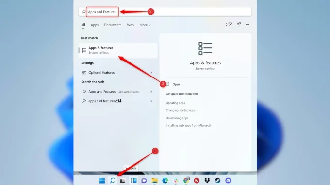 Cách xóa ứng dụng trên Win 11 bằng Settings