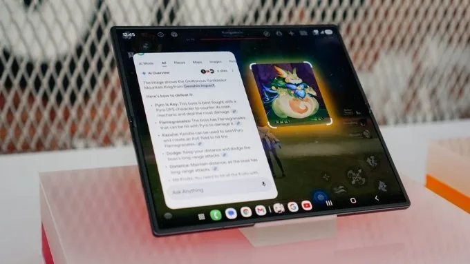 Phần mềm và Galaxy AI Galaxy Z Fold 8 tiếp tục được mở rộng