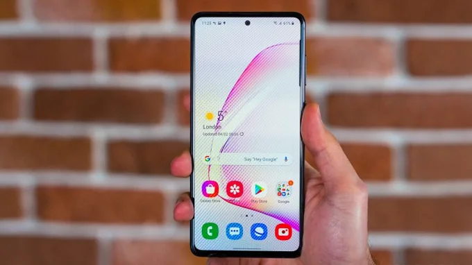 Cấu hình Galaxy NOte 10 lite được cung cấp sức mạnh từ chip Exynos 9810