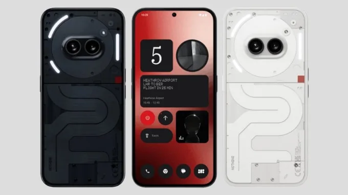 Hình kết xuất Nothing Phone 2a được rò rỉ trước đó